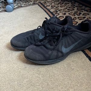 Black Nike sneakers